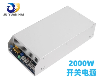 2000W直流24V36V48V60V可调超薄大功率PFC开关电源宽电压恒压恒流
